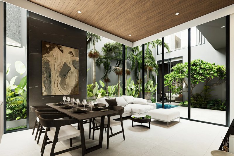 Двухэтажный таунхаус с 2 спальнями и бассейном на Банг Тао, Пхукет в комплексе Aileen Residence Bangtao