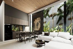 Двухэтажный таунхаус с 2 спальнями и бассейном на Банг Тао, Пхукет в комплексе Aileen Residence Bangtao