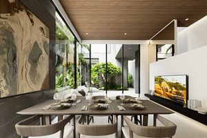 Двухэтажный таунхаус с 2 спальнями и бассейном на Банг Тао, Пхукет в комплексе Aileen Residence Bangtao