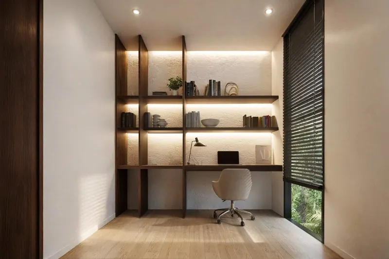 Interior of townhouse in Choeng Thale