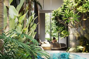 Двухэтажный таунхаус с 2 спальнями и бассейном на Банг Тао, Пхукет в комплексе Aileen Residence Bangtao