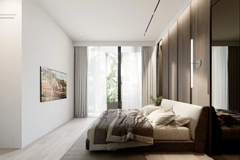 Двухэтажный таунхаус с 2 спальнями и бассейном на Банг Тао, Пхукет в комплексе Aileen Residence Bangtao