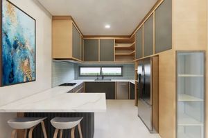 Three-storey villa with pool and lake view next to Lagoon, Phuket in Le Villa Lake