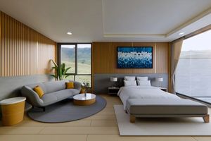 Three-storey villa with pool and lake view next to Lagoon, Phuket in Le Villa Lake