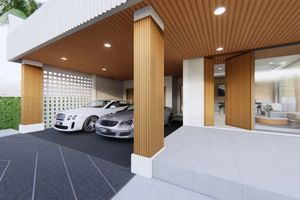 Three-storey villa with pool and lake view next to Lagoon, Phuket in Le Villa Lake