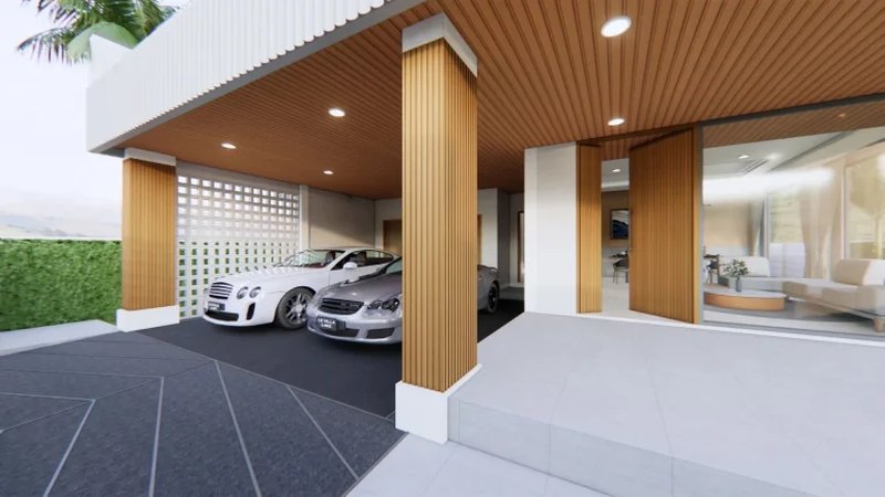 Three-storey villa with pool and lake view next to Lagoon, Phuket in Le Villa Lake