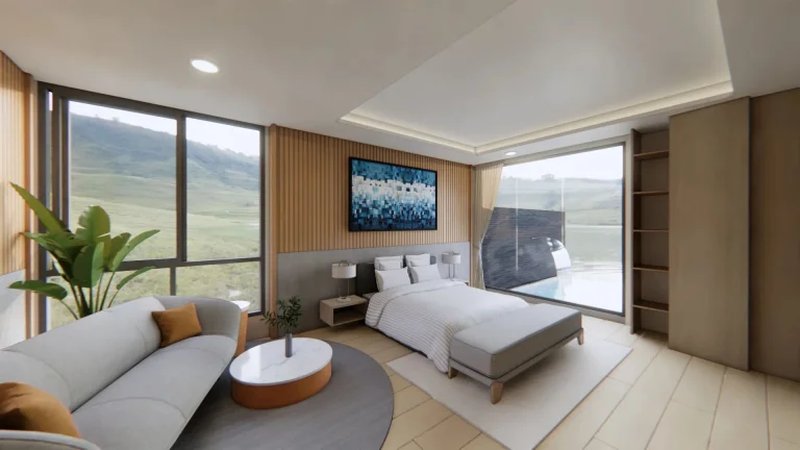 Three-storey villa with pool and lake view next to Lagoon, Phuket in Le Villa Lake