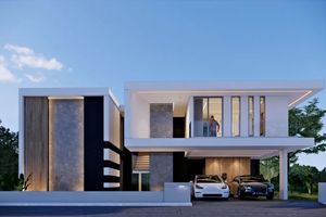 Two-storey villa with 4 bedrooms and private pool in Chalong area, Phuket at Unique Eco Viva