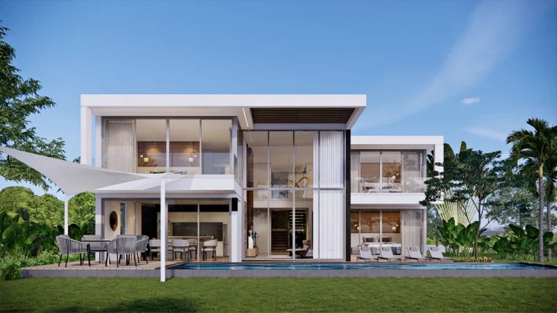 Two-storey villa with 4 bedrooms and private pool in Chalong area, Phuket at Unique Eco Viva