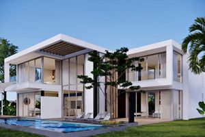Two-storey villa with 4 bedrooms and private pool in Chalong area, Phuket at Unique Eco Viva