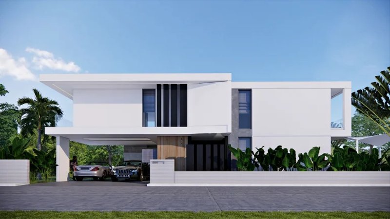 3 Bedroom villa with private pool in Chalong area, Phuket at Unique Eco Viva