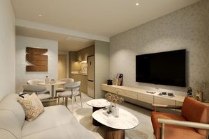 Апартаменты с 2 спальнями в 250 метрах от пляжа Карон, Пхукет в комплексе VIBE Residence