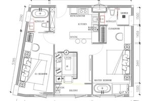 Luxury 2 Bedroom Apartment in Bang Tao, Phuket at Capri Residence Bang Tao