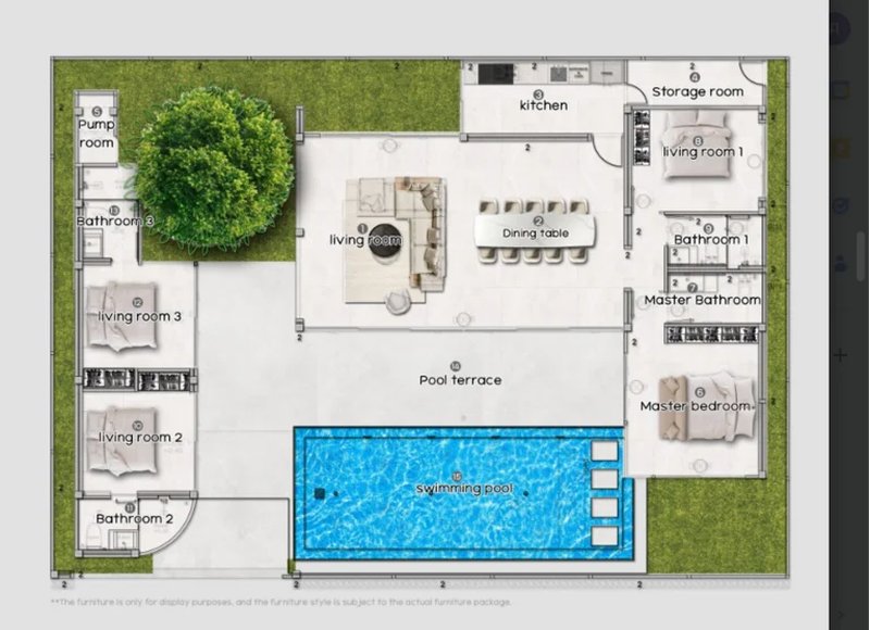 4 Bedroom Villa with private pool in Talang, Phuket at Asherah Villas