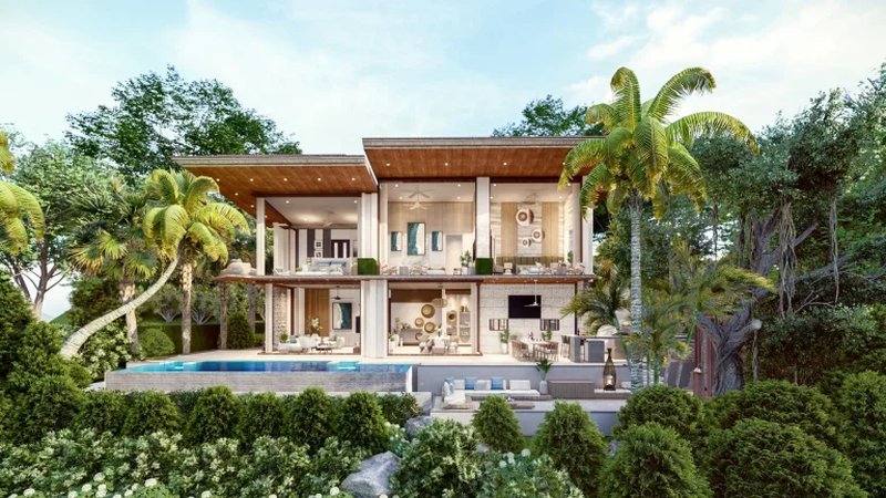 4 Bedroom Villa with Pool in Mai Khao area, Phuket at Narana Villa