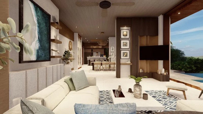 4 Bedroom Villa with Pool in Mai Khao area, Phuket at Narana Villa