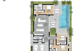 3 Bedroom Villa with pool next to Lake in Chong Thale area, Phuket in Redwood Luxury