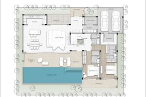 Two-storey villa with private pool and panoramic mountain views in Talang, Phuket at Ayana Luxury Villas