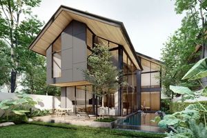 Two-storey 4 Bedroom Villa in Bang Tao, Phuket at Rainpalm Villas