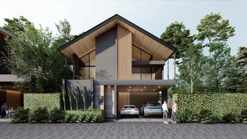 Two-storey 4 Bedroom Villa in Bang Tao, Phuket at Rainpalm Villas