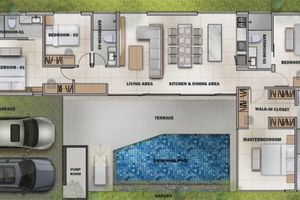 4 Bedroom Villa with Pool in Rawai Area, Phuket in Charn Baan Saiyuan