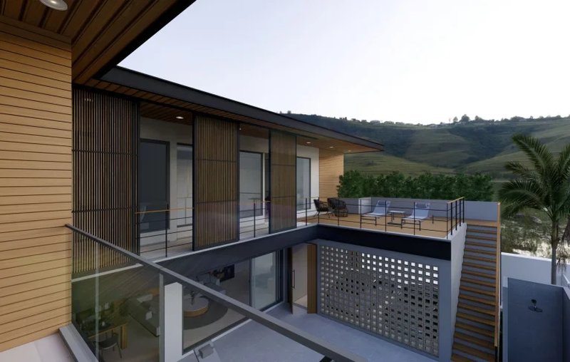 Two-storey 3 bedroom villa with swimming pool near Bang Tao, Phuket in Le Villa Lake