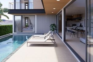 Two-storey 3 bedroom villa with swimming pool near Bang Tao, Phuket in Le Villa Lake