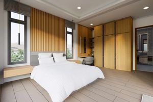 Two-storey 3 bedroom villa with swimming pool near Bang Tao, Phuket in Le Villa Lake