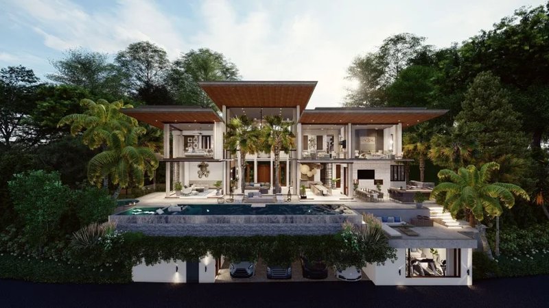 4 Bedroom Villa with large pool in Mai Khao, Phuket at Narana Villas