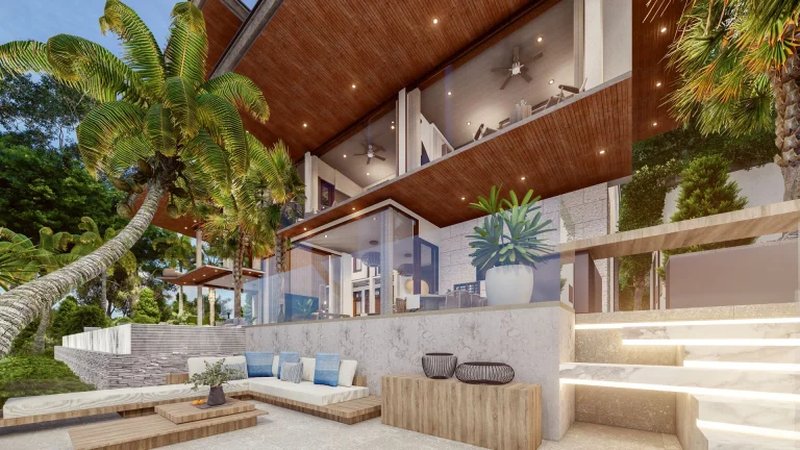 4 Bedroom Villa with large pool in Mai Khao, Phuket at Narana Villas