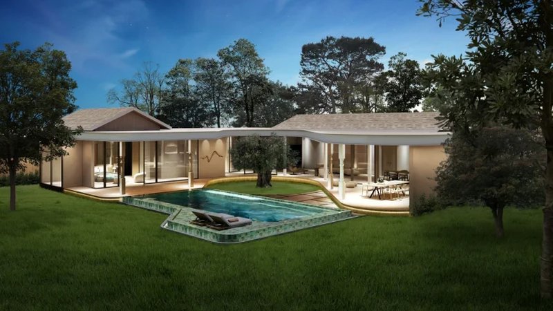 Luxury villa with pool on a plot of over 1000 sq.m. in Talang, Phuket in Manor Phuket