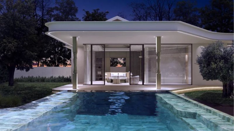 Luxury villa with pool on a plot of over 1000 sq.m. in Talang, Phuket in Manor Phuket