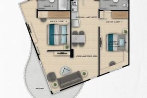 2 Bedroom Apartment in Rawai Area, Phuket at AURA Condominium