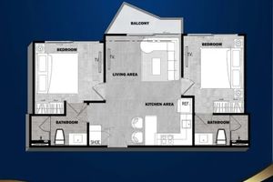 2 Bedroom Apartment in Wichit Area, Phuket in The City Phuket