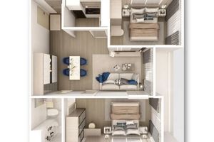 2 Bedroom Apartment near Nai Harn Beach, Phuket in Utopia Urban Glam