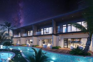 Two-storey 2 bedroom villa in Mai Khao area, Phuket in Utopia Maikhao
