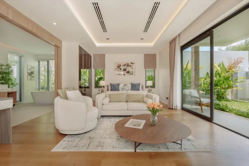 Two-storey 4 bedroom villa with private pool in Talang area, Phuket at Vinzita Elite Residences