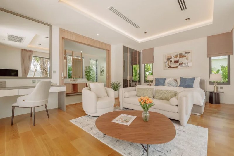 Two-storey 4 bedroom villa with private pool in Talang area, Phuket at Vinzita Elite Residences