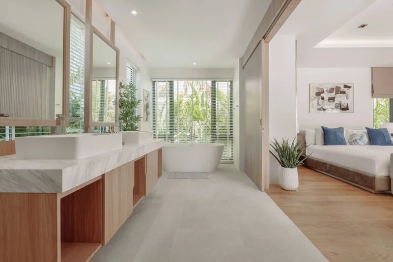 Two-storey 4 bedroom villa with private pool in Talang area, Phuket at Vinzita Elite Residences