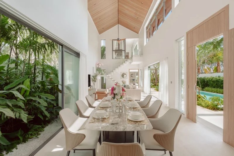 Two-storey 4 bedroom villa with private pool in Talang area, Phuket at Vinzita Elite Residences