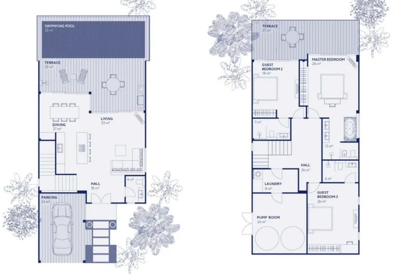 3 bedroom villa with private pool near Nai Ton Beach, Phuket in Vista Del Mar