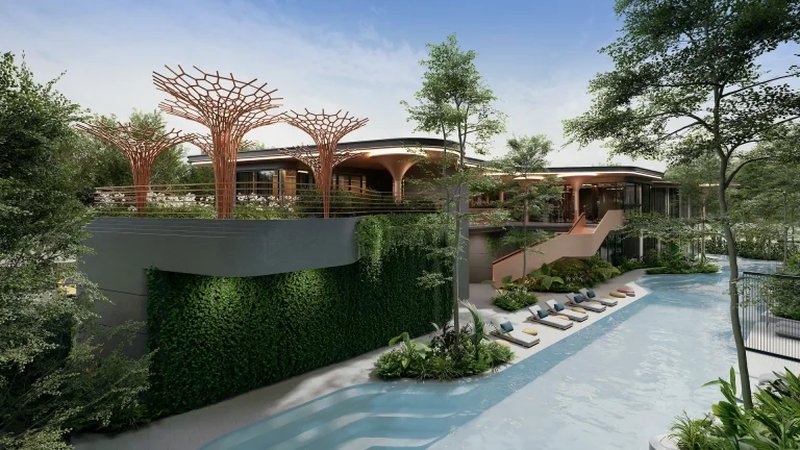 Duplex with 2 bedrooms in Bang Tao area, Phuket in Bellevue Lagoon