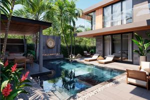 Two-storey 4 bedroom villa with private pool next to Lake on Chong Thal, Phuket in Redwood Luxury