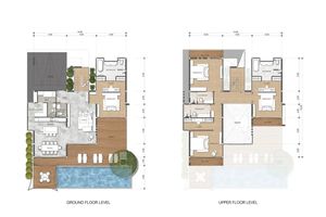 Two-storey villa with 4 bedrooms and private pool in Chalong area, Phuket at Unique Eco Viva