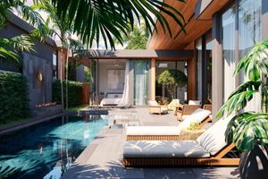 3 Bedroom Villa with pool next to Lake in Chong Thale area, Phuket in Redwood Luxury