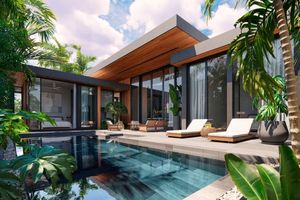 3 Bedroom Villa with pool next to Lake in Chong Thale area, Phuket in Redwood Luxury