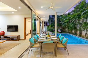 Finished two-storey villa with 4 bedrooms and a swimming pool in Rawai, Phuket in KA Villa complex