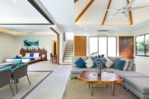 Finished two-storey villa with 4 bedrooms and a swimming pool in Rawai, Phuket in KA Villa complex