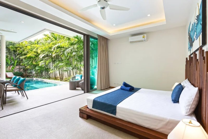 Finished two-storey villa with 4 bedrooms and a swimming pool in Rawai, Phuket in KA Villa complex