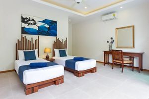 Finished two-storey villa with 4 bedrooms and a swimming pool in Rawai, Phuket in KA Villa complex
